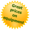 Click here for great prices on equipment